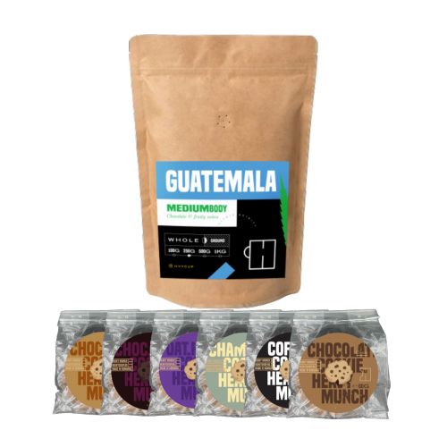 COFFEE AND MUNCH GUATEMALA PACK XL